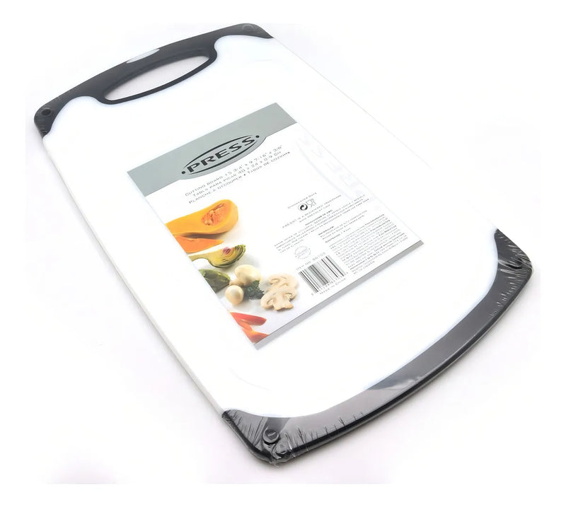 Tabla Para Picar 40x24x0,9 Cm Premium Press Color Blanco Liso