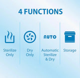 Esterilizador De Teteros Elèctrico A Vapor Dr. Brown Deluxe