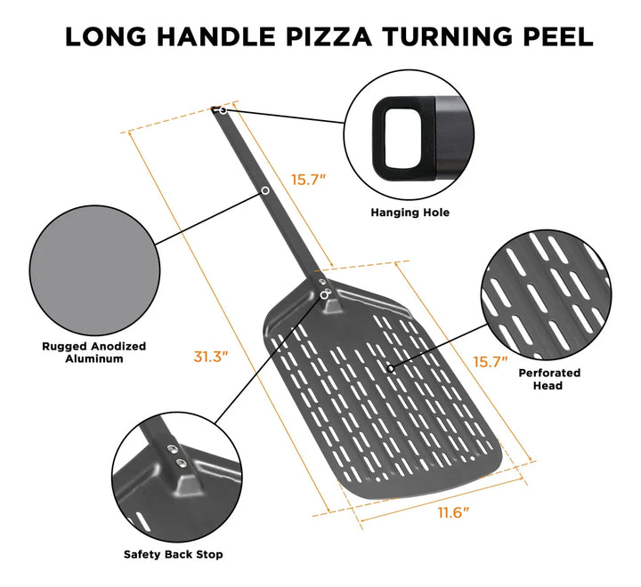 Girador De Pizza Perforada