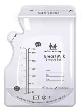 Bolsas Almacenaminto Leche Materna X 10 Unidades Libre Bpa