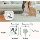 Mini Termómetro Monitor Digital Higrómetro Para Interiores