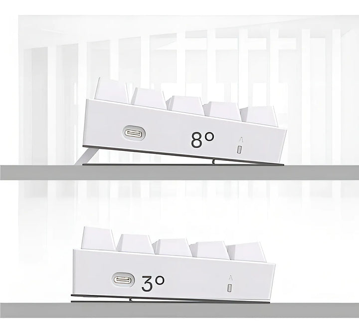 Teclado Redragon Gamer Mecanico Dragonborn K630rgb-sp Brown Swich Español Iluminación Rgb Blanco Usb