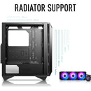 Carcasa Gungnir 110r De La Serie Msi Mpg, Ventilador Argb De