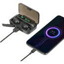 Fone de ouvido in-ear sem fio TWS F9-5 BTH-F9-5 negro
