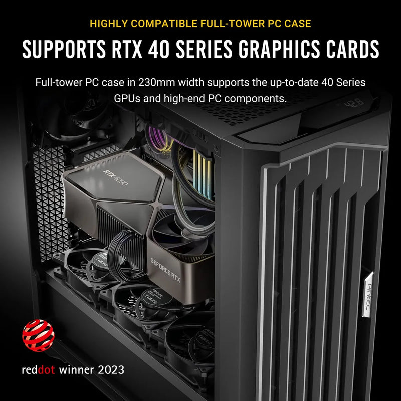 Antec Rendimiento De 1 Pie Torre Completa Rtx40 Totalmente