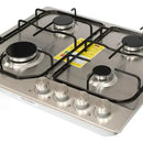 Cubierta Midea Mtga24f2eas Gas Natural 60cm 4 Puestos Gris