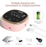 Extractores De Leche Eléctricos Dobles Ncvi portátil 4 modos y 9 niveles