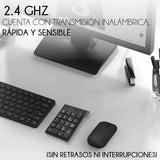 Mini Teclado Numérico Inalámbrico 19 Teclas Usb Mac Y Pc