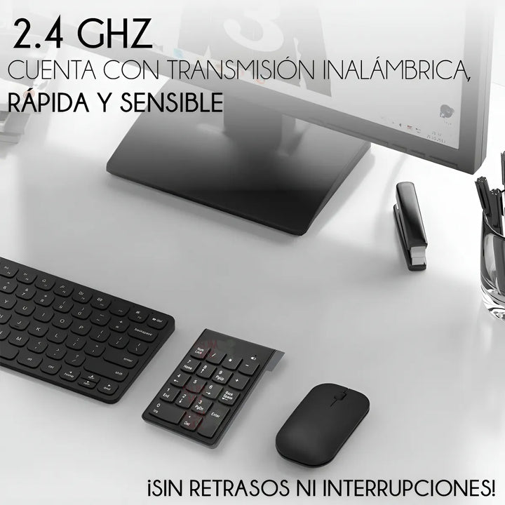 Mini Teclado Numérico Inalámbrico 19 Teclas Usb Mac Y Pc