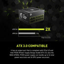Fuente De Poder Msi Mag A750gl Pcie5 750w 80plusgold Fullmod Negro