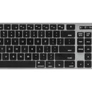 Teclado Bluetooth Ihome Imack | Diseño Elegante | Teclas Mac Teclado Gris/negro