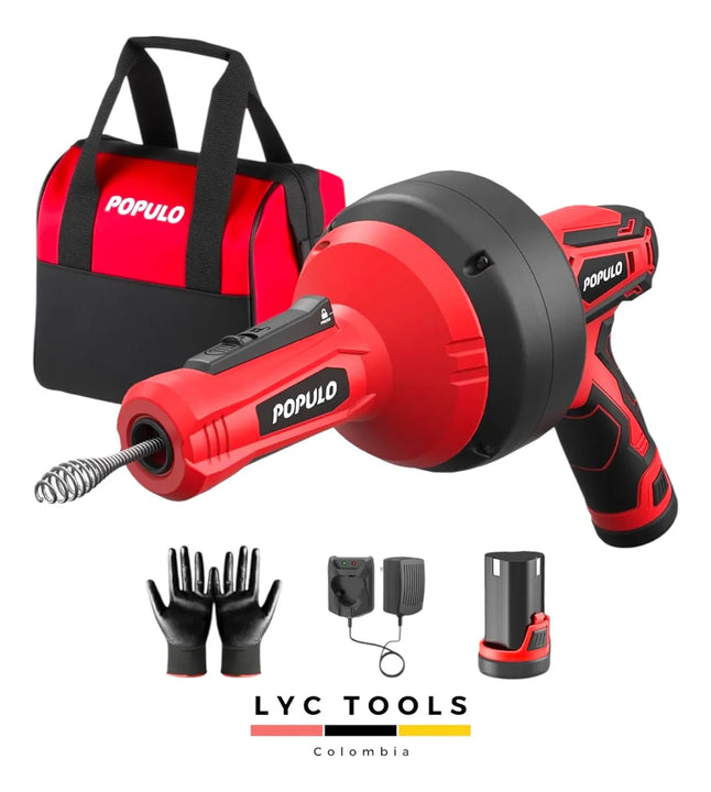 Destapa Cañerías Desagües, Tuberías Sonda 5.1mt Inalambrica