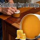 Tabla Teca Servir Cortar 40x28cm Cera Abeja 40x28 Cera Abeja