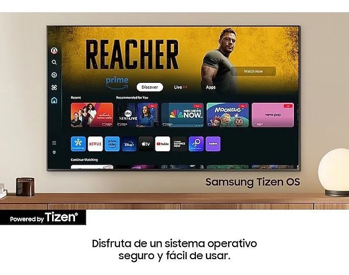 Televisor Tv Smart Tv Samsung Cristal 55 Pulgadas 4kuhd