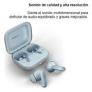 Motorola Moto Buds, Auriculares Bt 5.3 Anc Hi-res Audio, Lbl Celeste