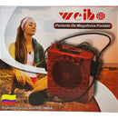 Parlante Portátil Micrófono Amplificador Bluetooth Radio Sd