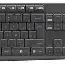 Combo Teclado Y Mouse Logitech Mk235 Inalámbrico Negro Negro Pizarra