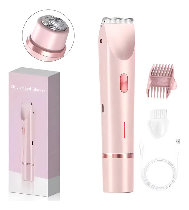 Maquina De Afeitar Inalambrica Mujeres Rasuradora Mujer Piel Rosa