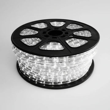 Manguera Led 3 Vias Luces Navideñas X 40mt Blanco Hielo