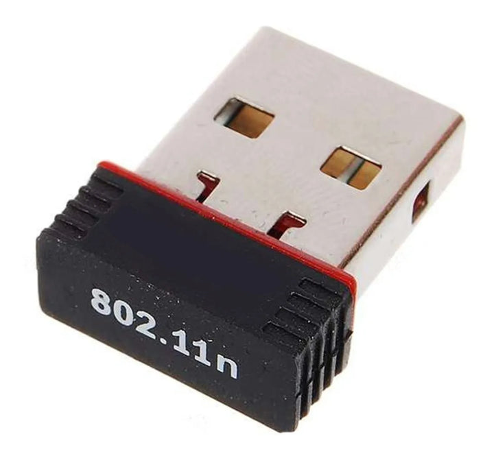 Tarjeta Nano Adaptador Receptor Usb Wifi 150mbps 802.11n Pc