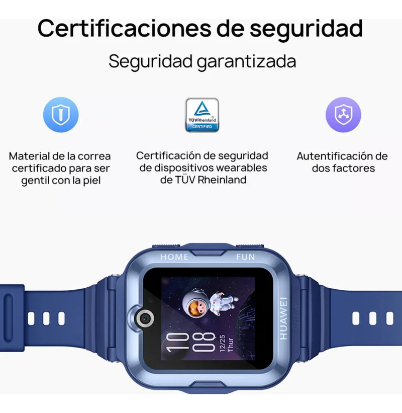 Reloj de Niños Smartwatch Huawei Watch Kids 4 Pro Azul - SimCard, GPS & Videollamadas