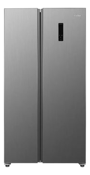 Nevecón Inverter Side By Side 480 Litros Brutos Mabe MSL480LPLSS0 Color Plateado