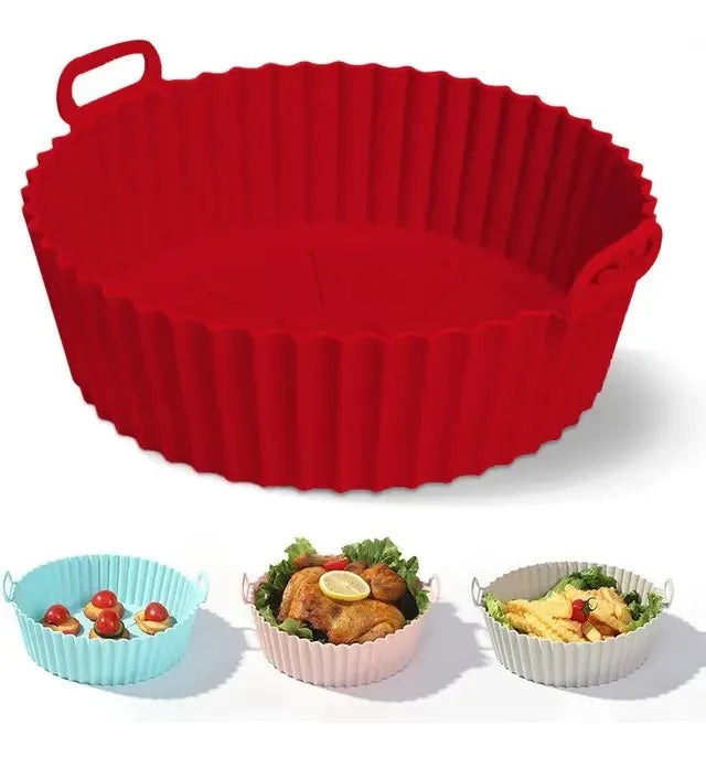 Molde Protector Para Freidora Air Fryer Silicona Reutizable