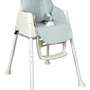 Silla Comedor Bebe 3en1 Happy Baby Zoe Color Gris