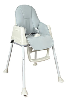Silla Comedor Bebe 3en1 Happy Baby Zoe Color Gris
