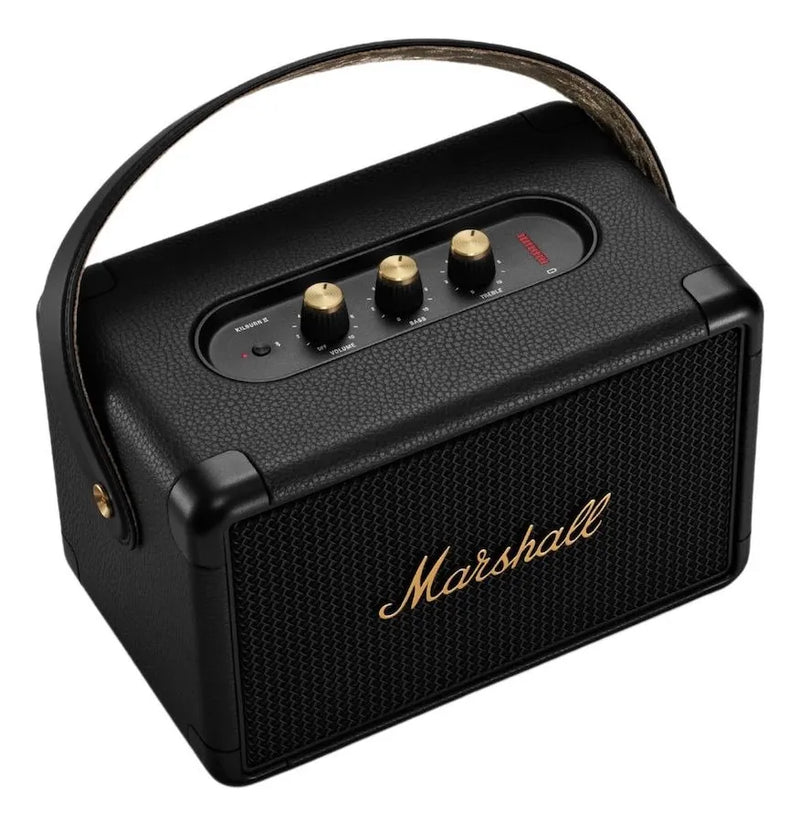 Marshall Kilburn || Parlante Portátil Bluetooth Negro/latón Color Negro