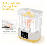 Esterilizador Y Secadora Eléctrico 5 En 1 Para Biberones
