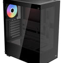 Chasis Gabinete Caja Gamer Aerocool Pivot Argb Color Negro