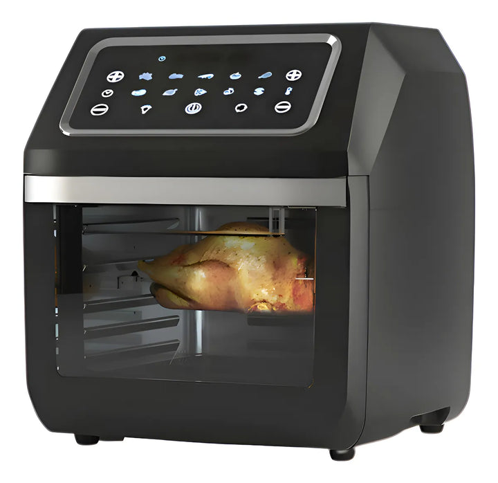 Freidora Aire Renahouse Horno Mesa Air Fryer 12 Litros Casa Negro