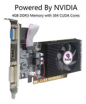 Tarjeta Grafica Kaer Gt 730, Ddr3 De 4 Gb, Directx 11 De 128