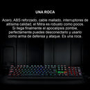 Teclado Gamer Redragon Mitra K551 Spanish Red Switch Black Teclado Negro Idioma Español España