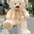 Oso De Peluche Gigante 1,85mts + Obsequios Perfumado Beige