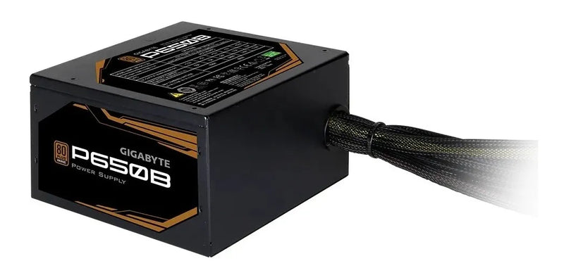 Fuente de poder para PC Giga-Byte Technology P650B 650W negra