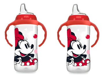 Vasos Entrenador Nuk Minnie Mouse 10 Onzas X 2 Unidades Rojo