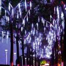 Extensión 8 Tubos Lhcer 30cm Con 24 Luces Navideñas Led