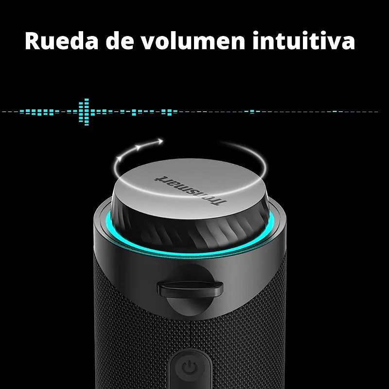 Tronsmart Altavoces Bluetooth Portátiles T7 Con Sonido Envol Color Negro T7