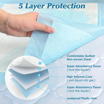 Empapadores Desechables Ultra Absorbentes - Pack De 50