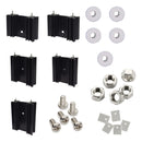 Kit De Aislante Electrónico Disipador Aluminio To-220