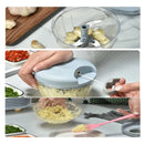 Picador De Verduras Manual Cortador De Verduras Azul