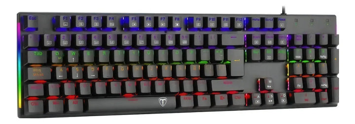 Teclado Gamer T-dagger T-tgk310-bl Naxos Rainbow Blue Switch