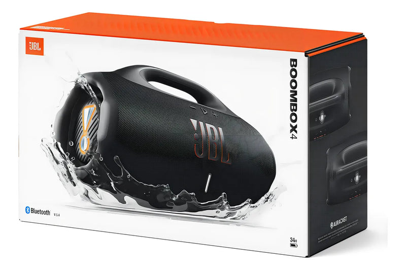 Parlante Jbl Boombox4 Bluetooth 210w Ip68 34h Negro Negro