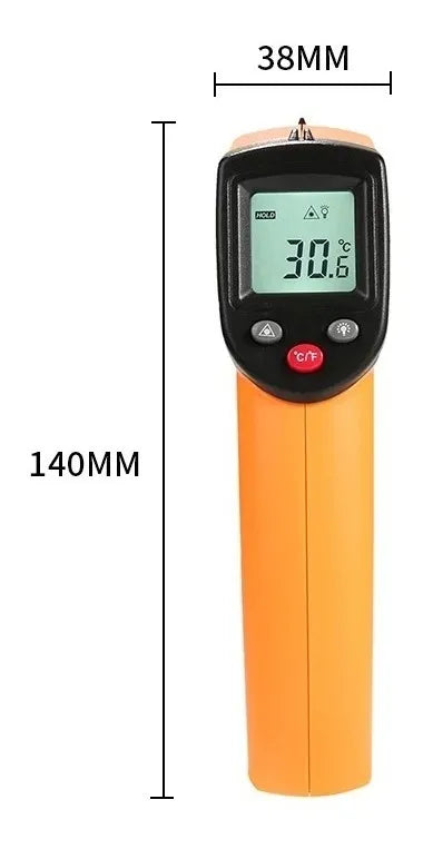 Termômetro Digital Industrial Infravermelho Temperatura E3
