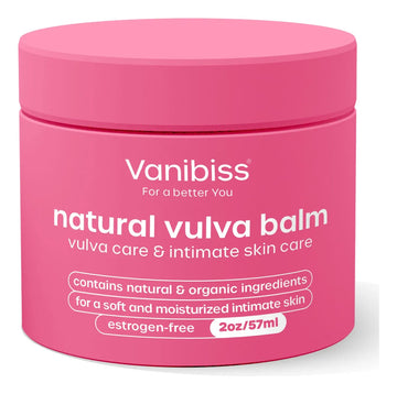 Vanibiss Natural Vulva Balm - Crema Vulva Y Crema Hidratante