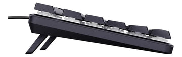 Teclado Gamer Trust Gxt 866 Torix Mecanico Rgb Teclado Negro Idioma Español Latinoamérica