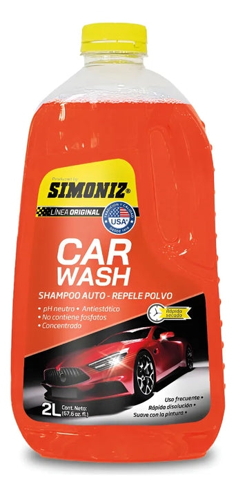 Shampoo Automóvil Motos Repele Polvo Ph Neutro Autobrillante