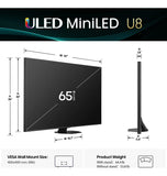 Smart Tv 65 Pulgadas Mini-led 4k Uhd Google Tv 165hz